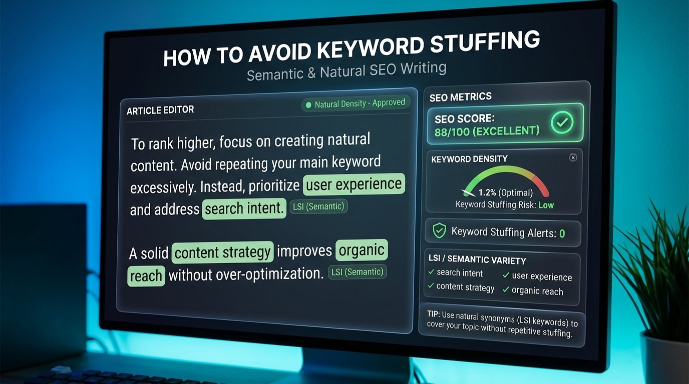 How to Avoid Keyword Stuffing