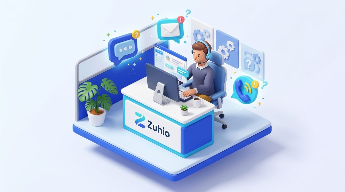 Contact Details Listed on the Zuhio Website