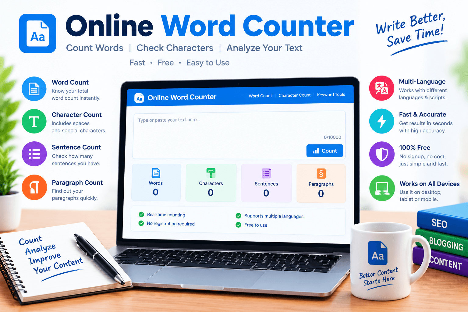 Online Word Counter