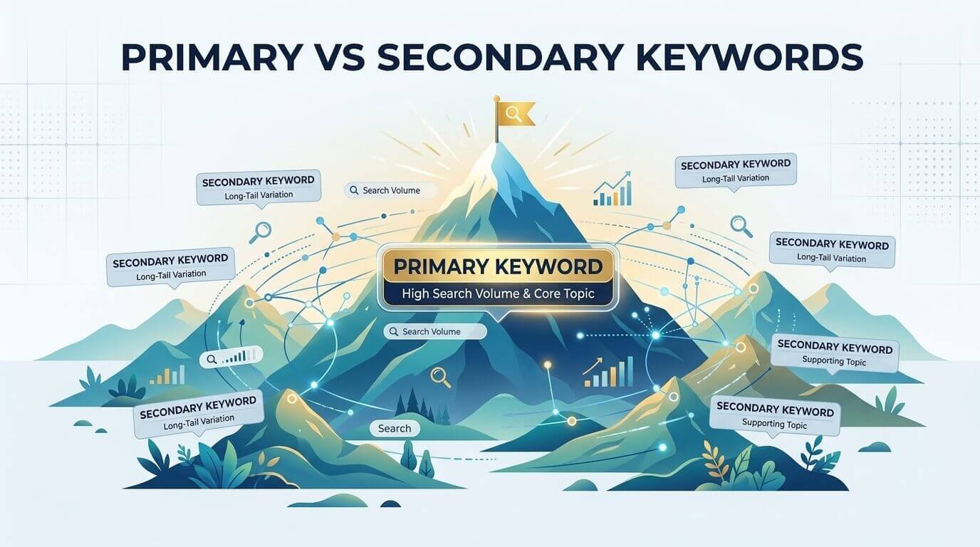 Primary vs Secondary Keywords